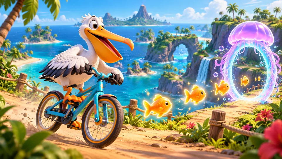 Pelican Island Ride — Gemini game artwork