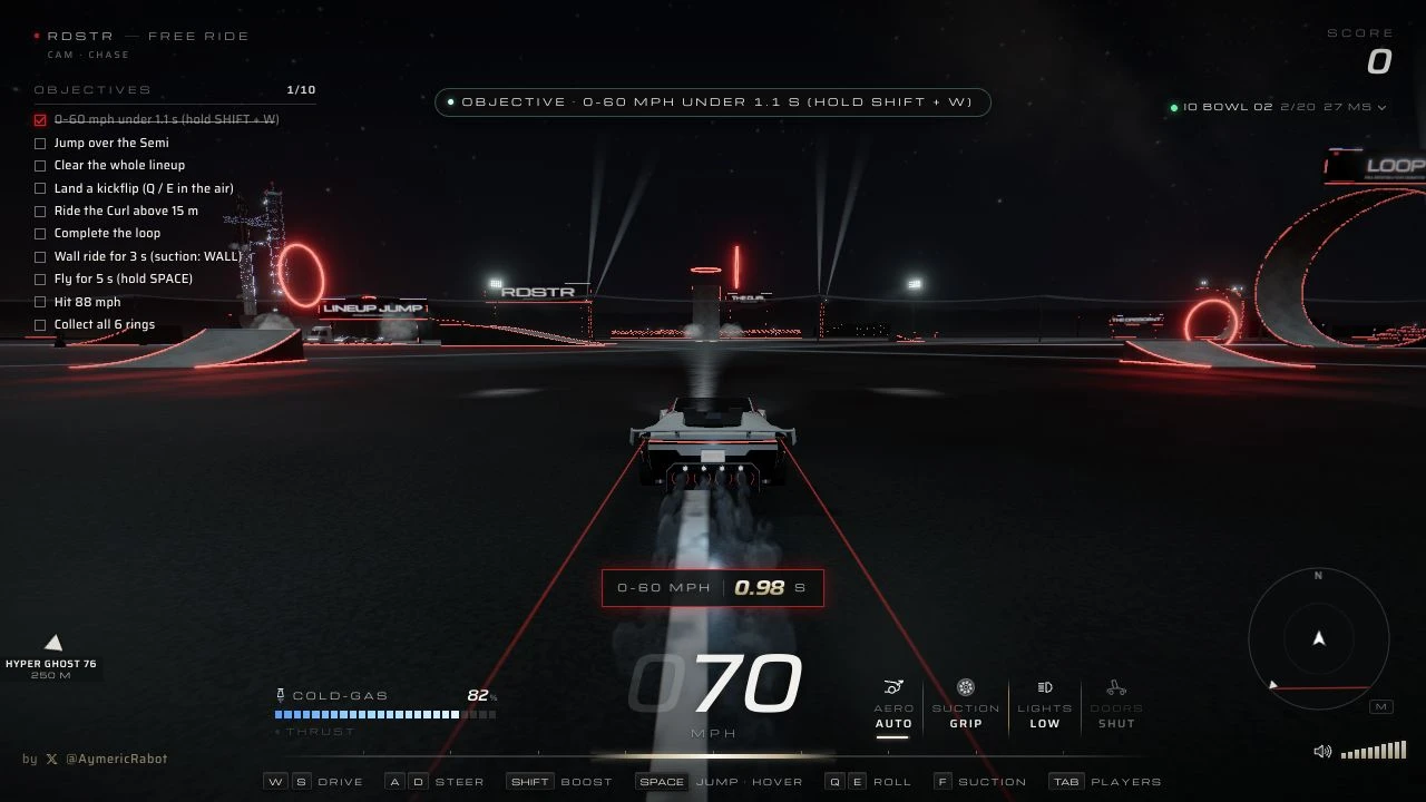 Roadster Stunt Arena game artwork