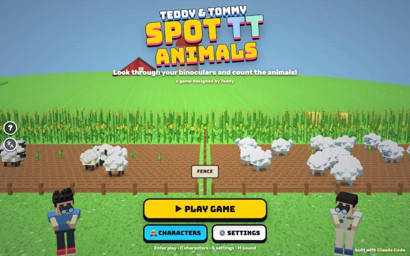 Spot TT Animals game artwork