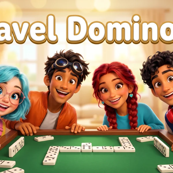 Travel Dominoes game artwork