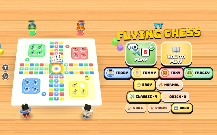 TT Flying Chess game artwork
