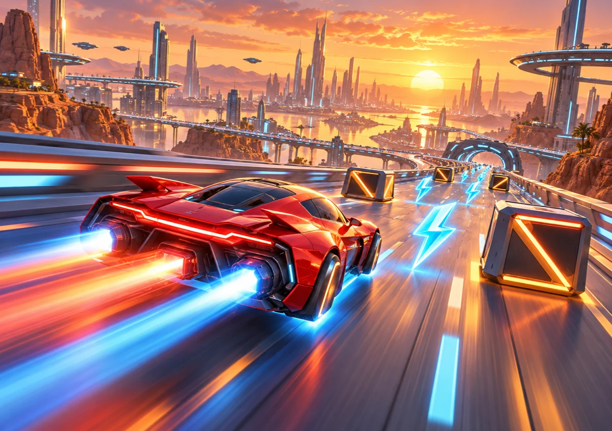 Roadster Rush game artwork