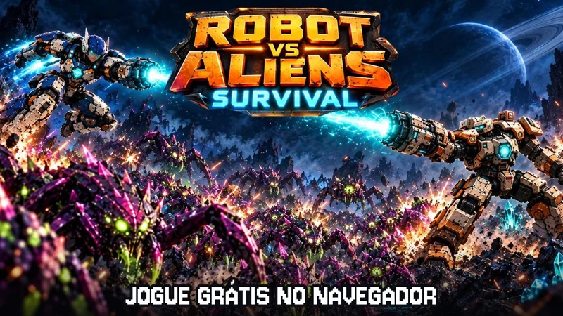 Robot vs Aliens: Survival game artwork