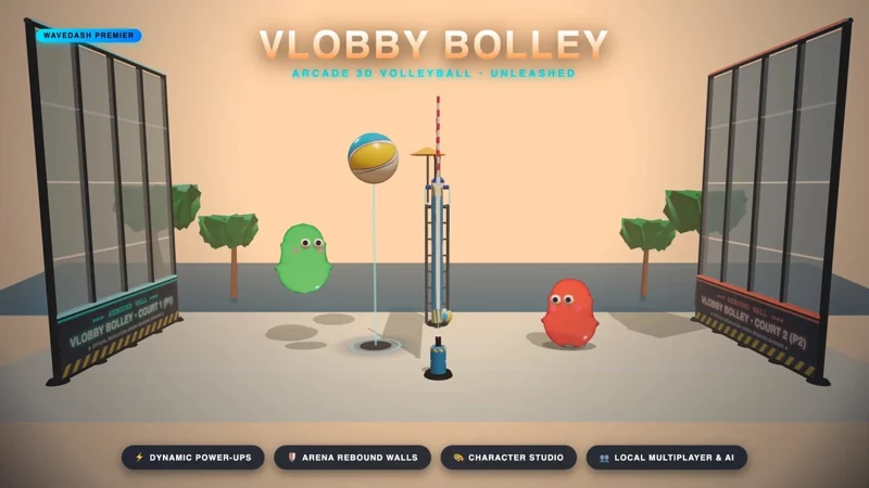 Vlobby Bolley game artwork
