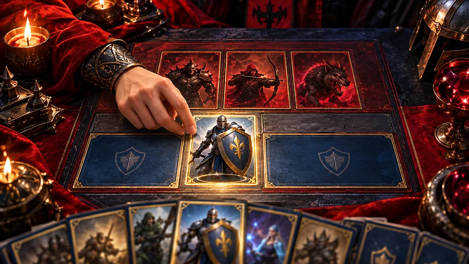 AI-made card game game artwork