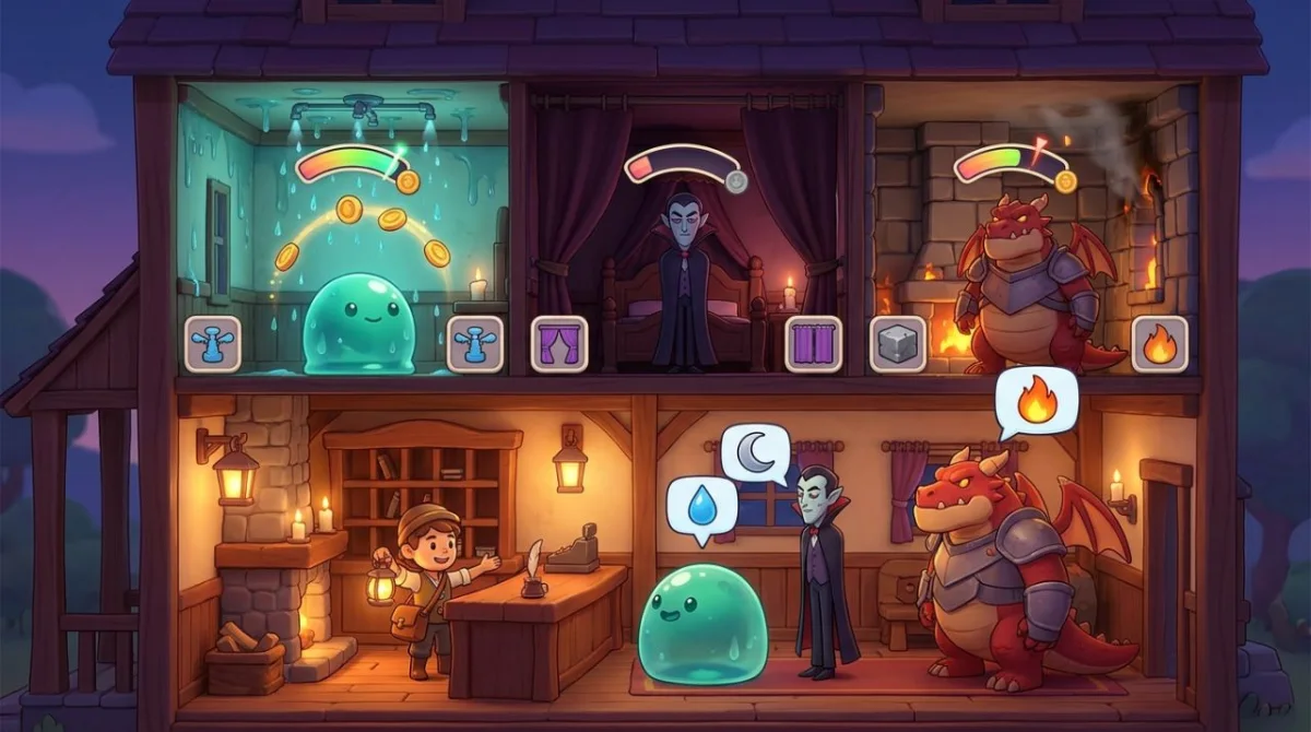 Monster Hotel game artwork
