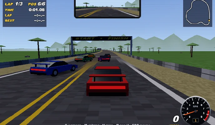 Turbo Highway ’95 game artwork