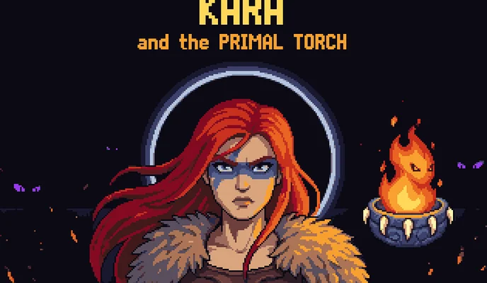 Kara and the Primal Torch game artwork