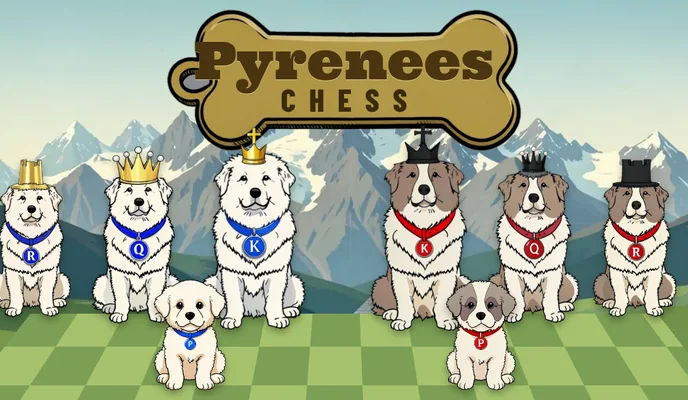 Pyrenees Chess game artwork