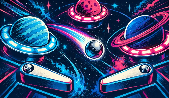 Nebula Run Pinball game artwork