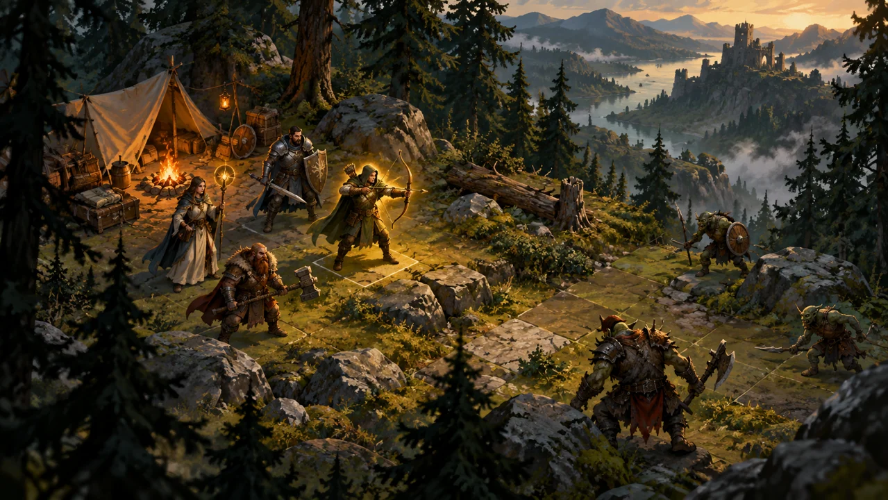 Lendore IV (painted & tactics) game artwork