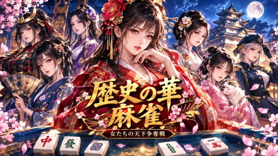 歴史の華 麻雀〜女たちの天下争奪戦〜 game artwork