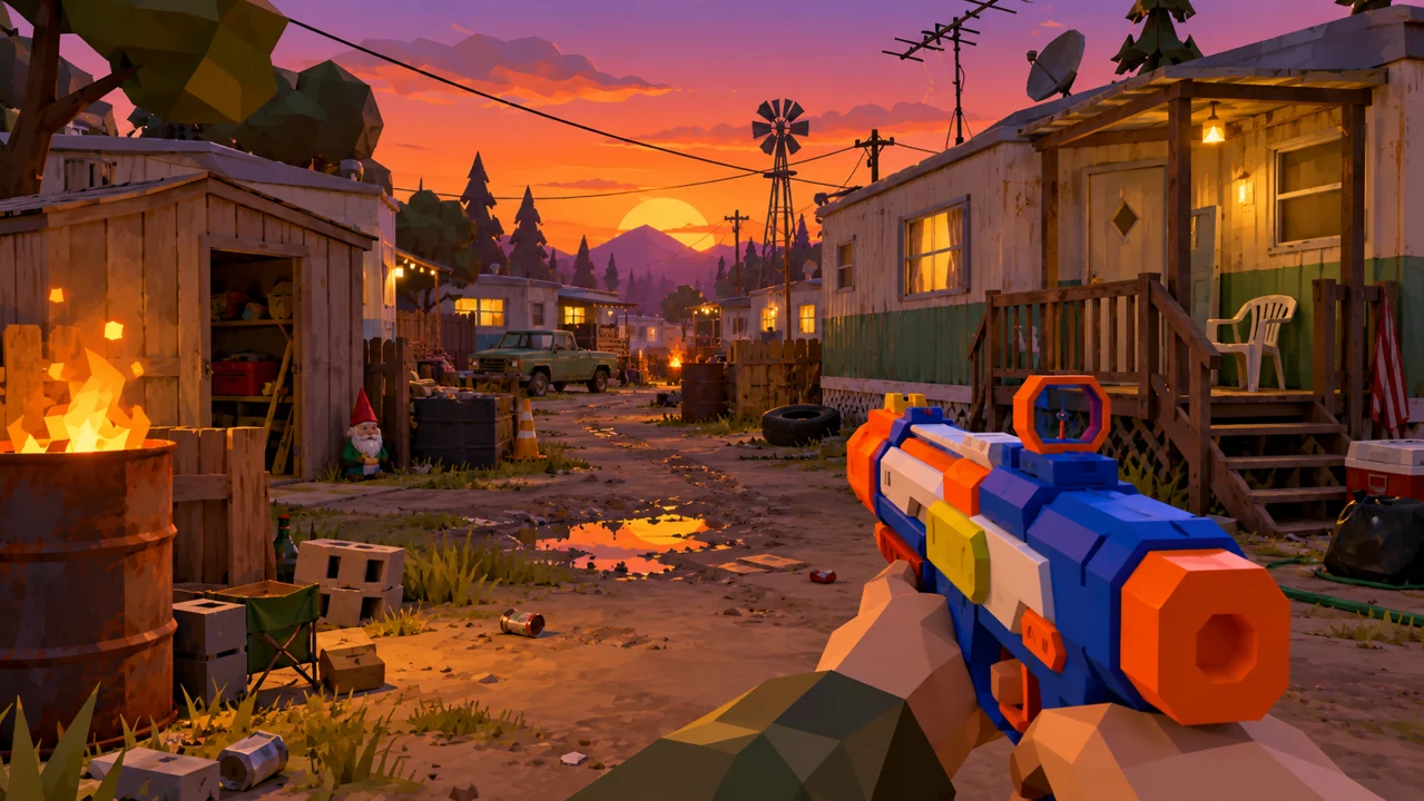 Trailer Park Warfare: Neck Beard Edition game artwork