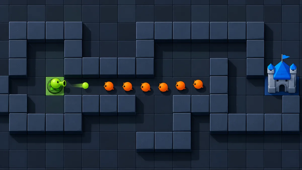 Gicrosoft: Maze Defense game artwork