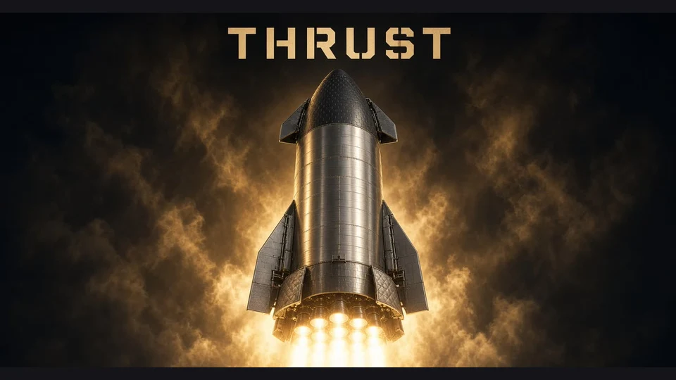 Thrust game artwork