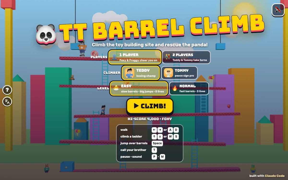 TT Barrel Climb game artwork