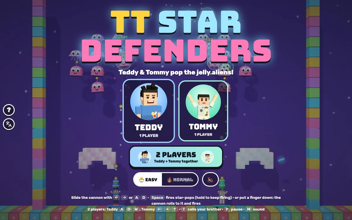 TT Star Defenders game artwork
