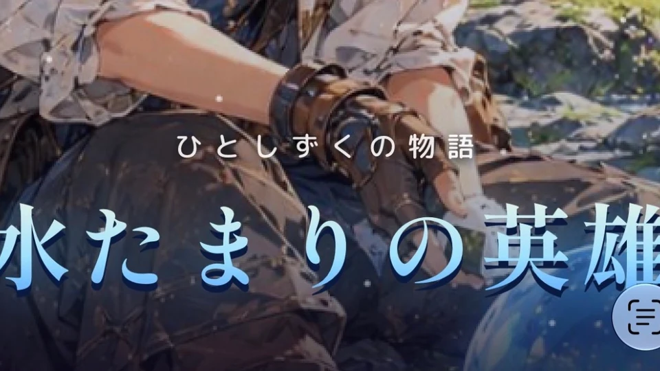 水たまりの英雄 game artwork