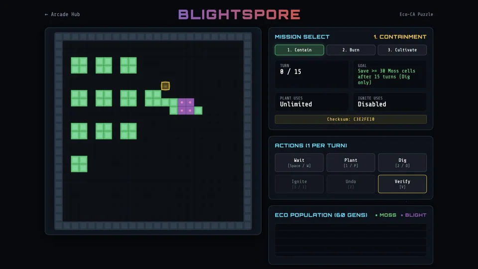 Blightspore game artwork