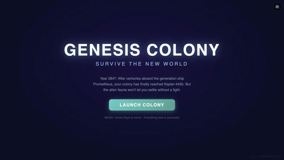 Genesis Colony game artwork