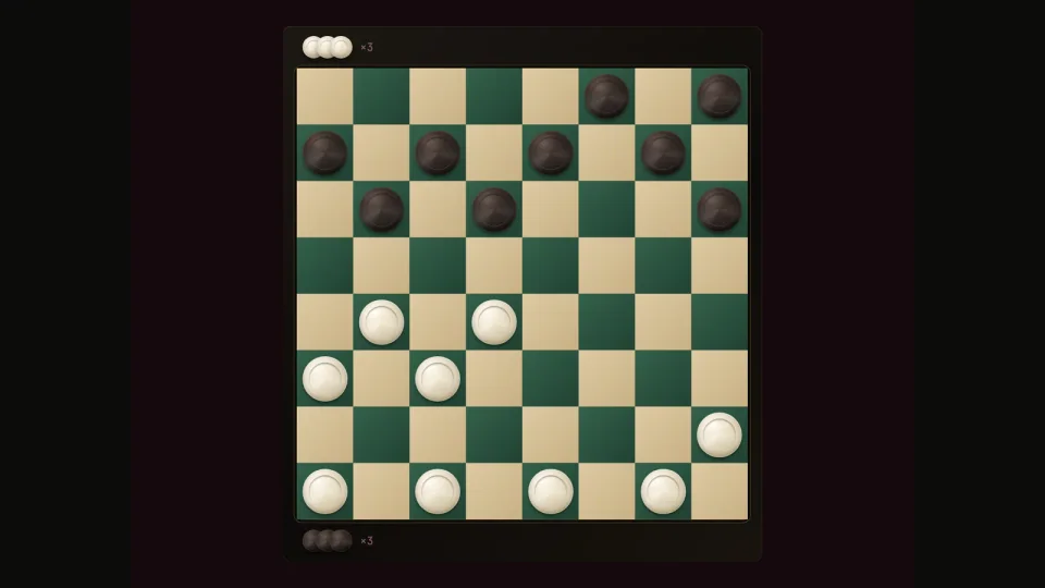Checkers V2 game artwork