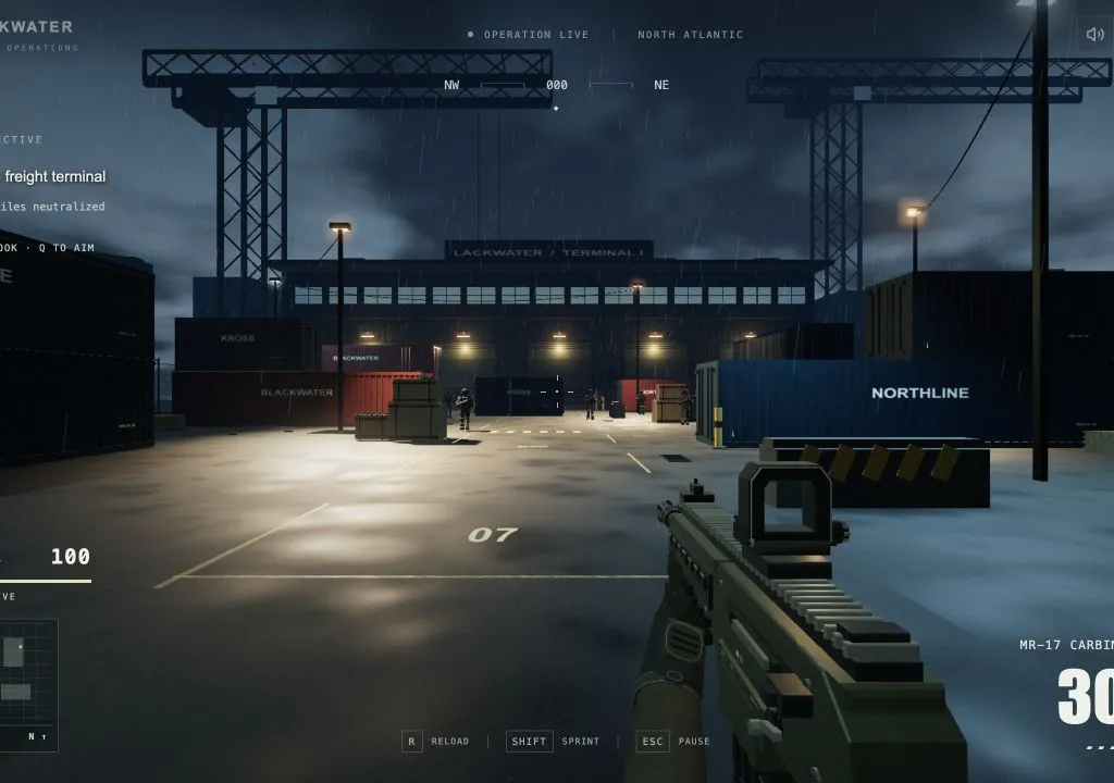 BLACKWATER game artwork