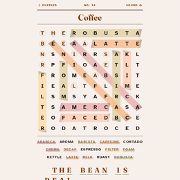 Highlight: Word Search game artwork