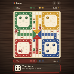 Ludo game artwork