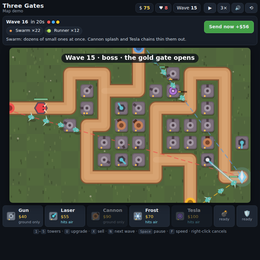 Three Gates game artwork