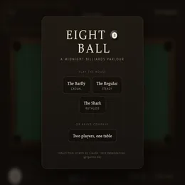 8-Ball Pool game artwork