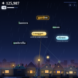 WORD RAIN game artwork