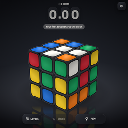 Rubik's Cube game artwork