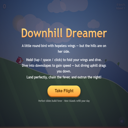 Downhill Dreamer game artwork