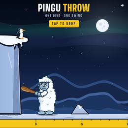 Pingu Throw game artwork
