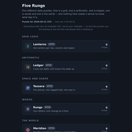 Five Rungs game artwork