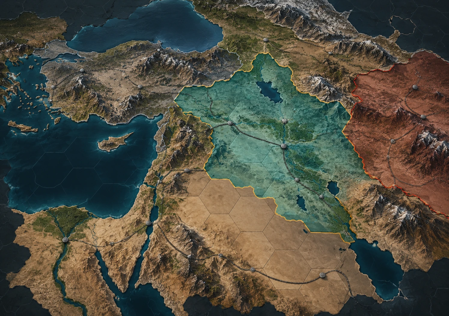 Proposed Frontiers game artwork