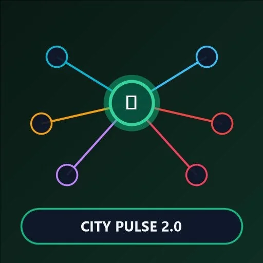 City Pulse mod artwork for Cities: Skylines II