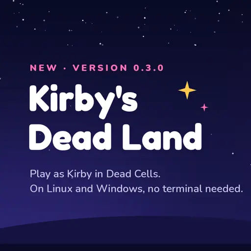Kirby’s Dead Land artwork for Dead Cells / Kirby Super Star Ultra