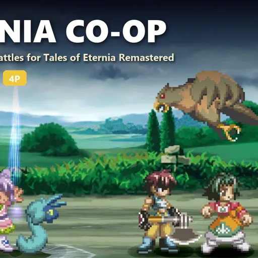 Eternia Co-op artwork for Tales of Eternia Remastered