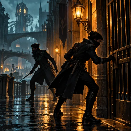 Dishonored 2 co-op artwork for Dishonored 2