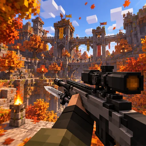 M9 Bayonet (CS2 AWP/knife reskin) artwork for Minecraft Java Edition