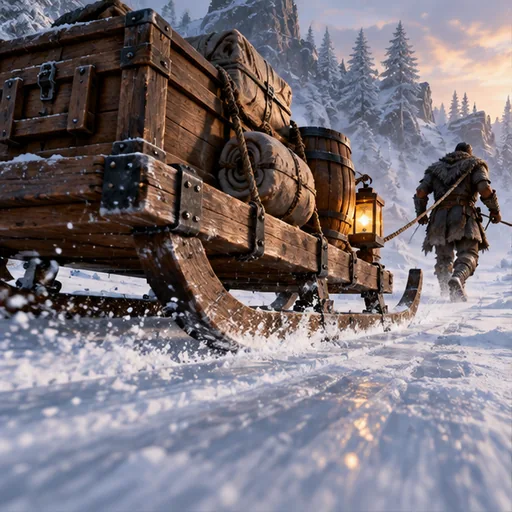 Winter Sled artwork for Valheim