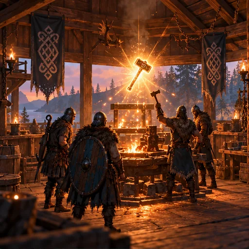 GroupRecipes with popups artwork for Valheim