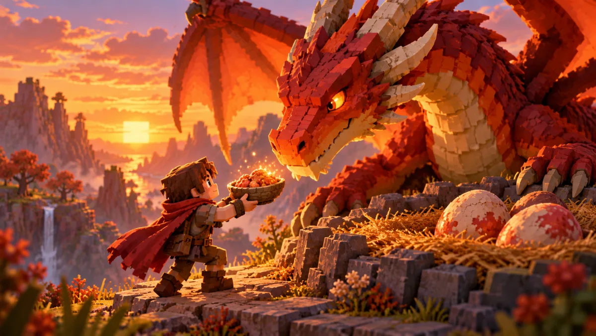 Dragon Meal Taming artwork