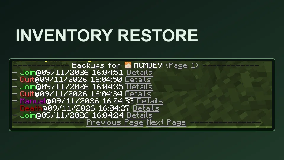inventoryrestore cover art