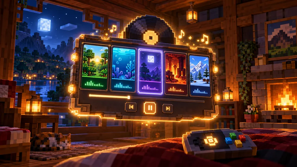 Minecraft Music Player cover art